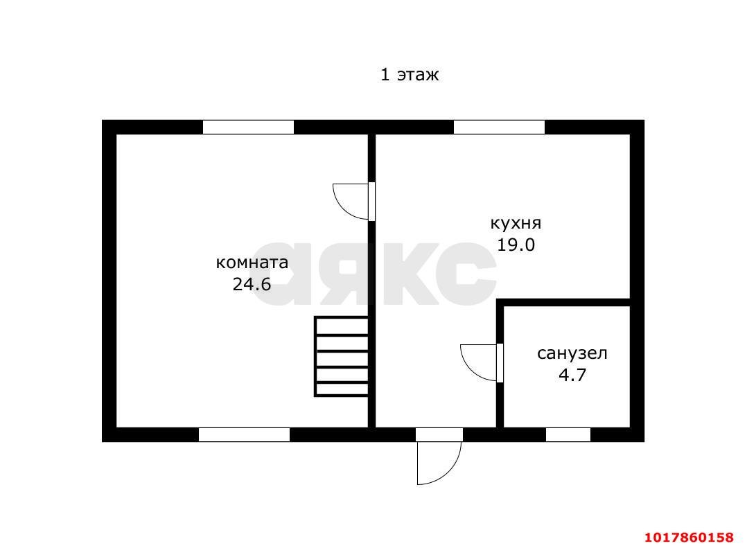 Фото №11: Дом 106&nbsp;м² + 4.12&nbsp;сот., 2&nbsp;эт. - Знаменский, Карасунский внутригородской округ, мкр. СНТ Чайка, ул. Абрикосовая, 3