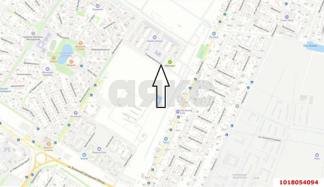 Фото №8: Торговое помещение 34&nbsp;м², 1/9&nbsp;эт. - Краснодар, Прикубанский внутригородской округ, мкр. жилой комплекс Новые Сезоны, ул. Скандинавская, 1к4