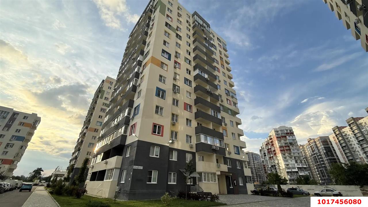 Фото №3: Студия 25&nbsp;м², 1/15&nbsp;эт. - Краснодар, Прикубанский внутригородской округ, мкр. жилой комплекс Южане, ул. Даниила Смоляна, 71