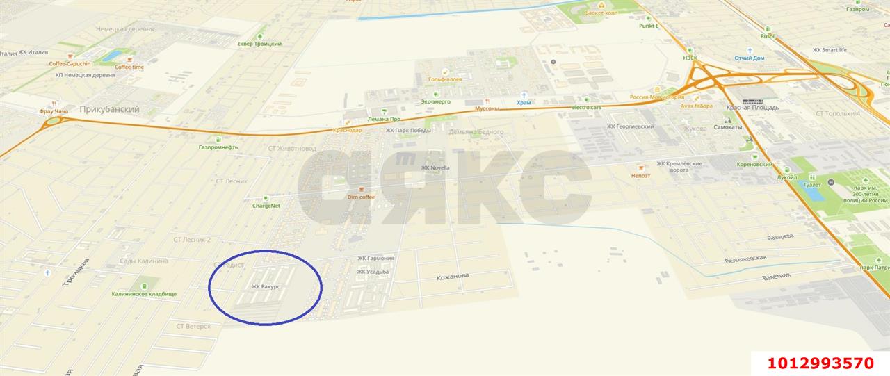 Фото №2: Торговое помещение 46&nbsp;м², 1/16&nbsp;эт. - Краснодар, Прикубанский внутригородской округ, мкр. жилой комплекс Ракурс