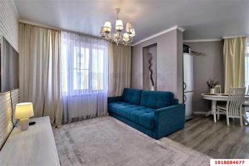 Фото №1: 1-комнатная квартира 45 м², 11/16 эт. - Краснодар, мкр. ЖК Форт Карасун, ул. Сормовская, 208/1