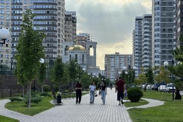 Фото №1: 1-комнатная квартира 38 м², 14/20 эт. - Краснодар, мкр. жилой комплекс Атлант, ул. Адмирала Крузенштерна, 6к3