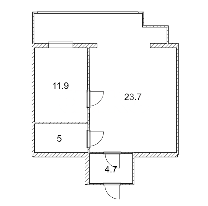 Фото №22: 2-комнатная квартира 49&nbsp;м², 2/3&nbsp;эт. - Симферополь, р. Киевский, ул. Нестерова, 58
