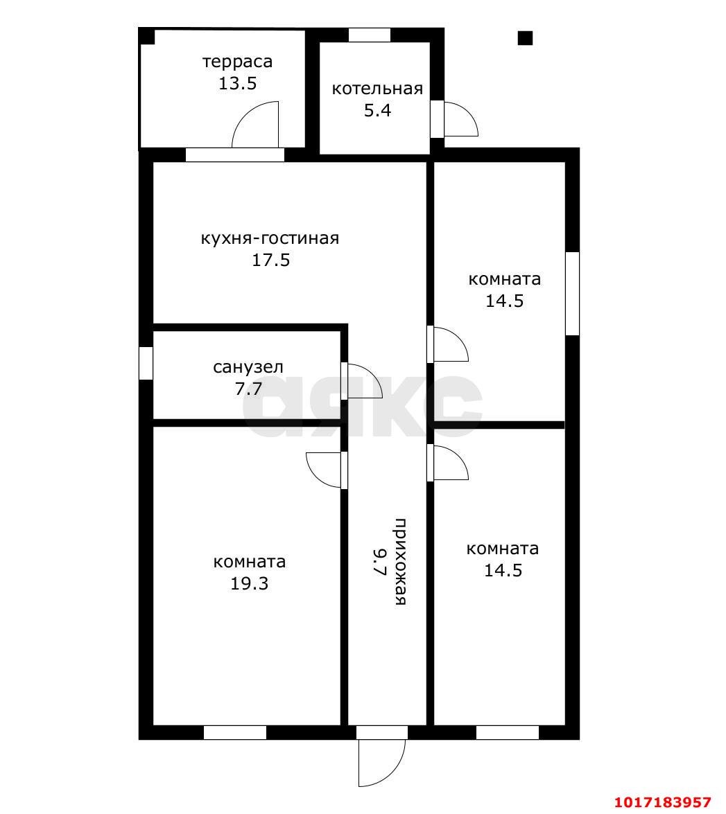 Фото №14: Дом 102&nbsp;м² + 4&nbsp;сот., 1&nbsp;эт. - СНТ Политехник, мкр. Прикубанский внутригородской округ, ул. Казачья, 419