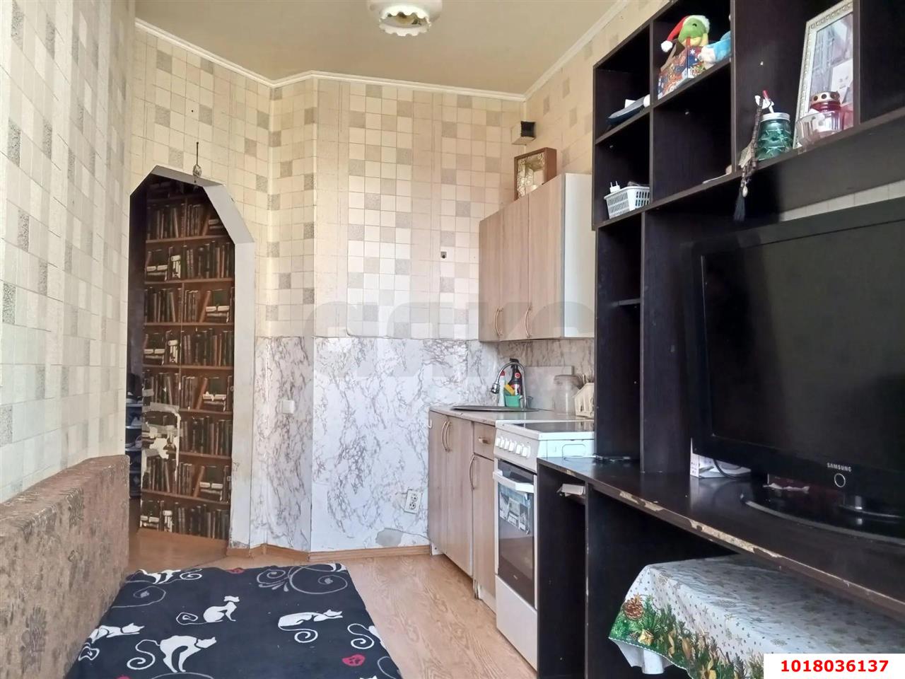 Фото №4: 1-комнатная квартира 32&nbsp;м², 1/5&nbsp;эт. - Российский, мкр. Прикубанский внутригородской округ, ул. Очаковская, 3
