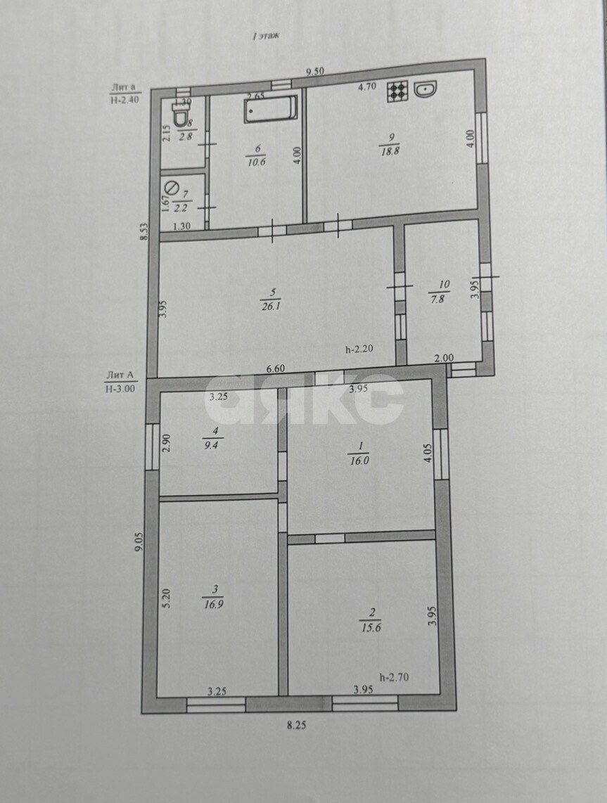 Фото №48: Дом 137&nbsp;м² + 9.6&nbsp;сот., 1&nbsp;эт. - Кореновск, ул. Памяти Героев, 26