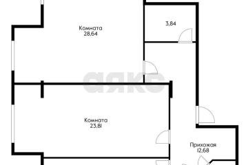 Фото №1: 3-комнатная квартира 86 м², 1/16 эт. - Краснодар, мкр. 9-й километр, ул. Ярославская, 113к1