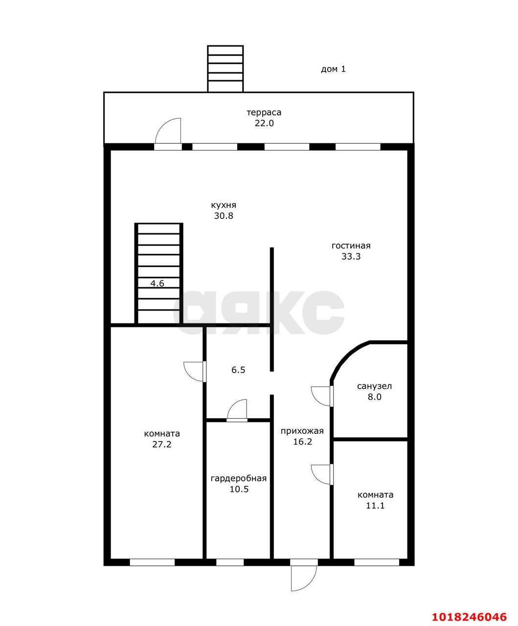 Фото №7: Дом 192&nbsp;м² + 6&nbsp;сот., 2&nbsp;эт. - Октябрьский, Прикубанский внутригородской округ, мкр. СНТ Тополь, ул. Садовая, 24