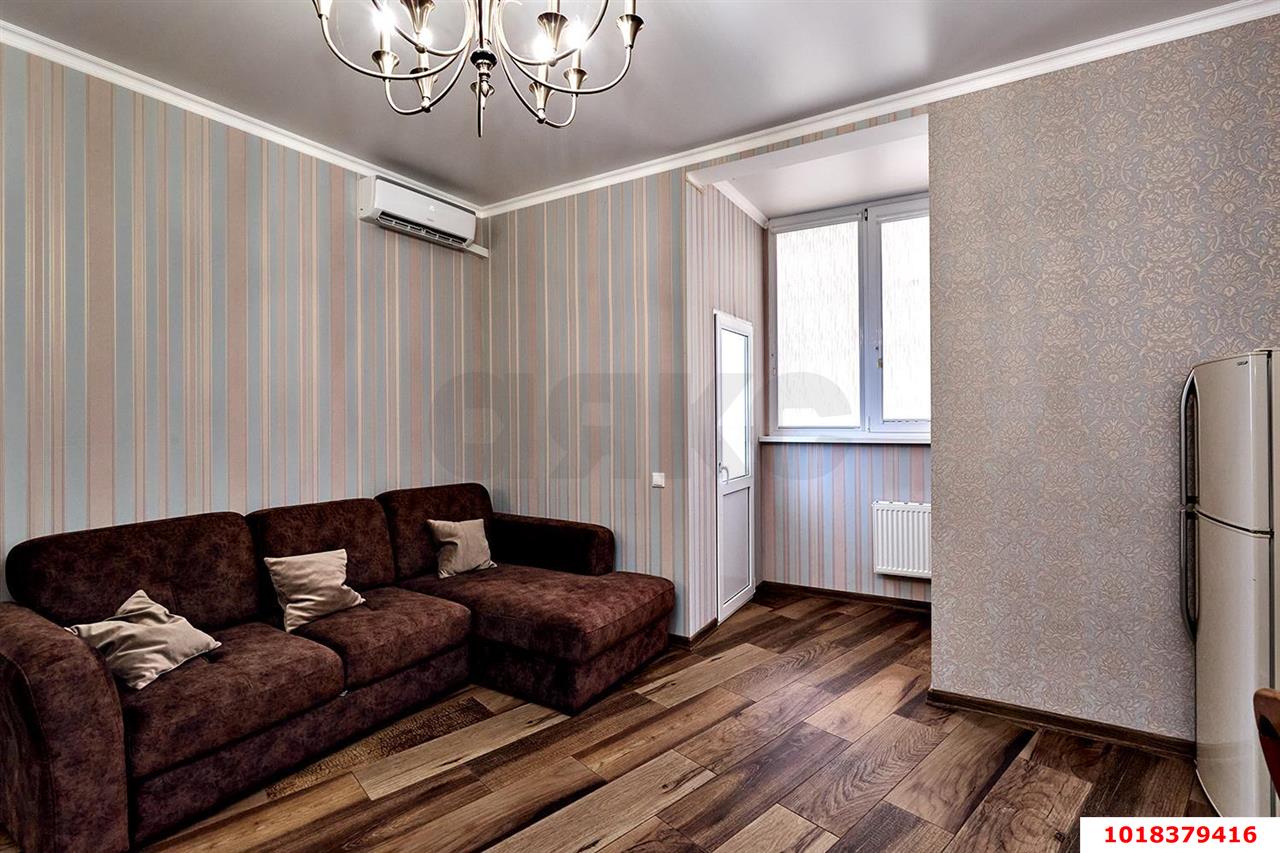 Фото №2: 1-комнатная квартира 52&nbsp;м², 14/25&nbsp;эт. - Краснодар, Западный внутригородской округ, ЖК Адмирал, мкр. Центральный, ул. Кубанская набережная, 39