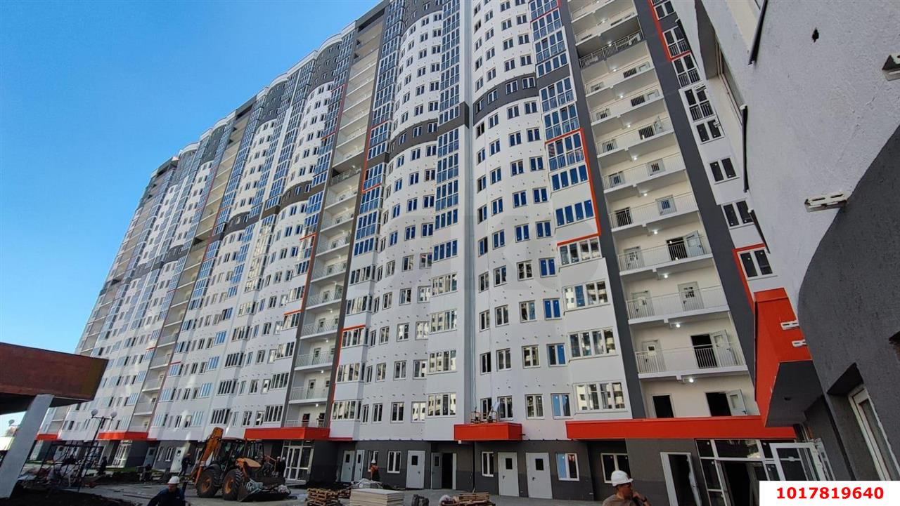 Фото №3: 1-комнатная квартира 43&nbsp;м², 11/18&nbsp;эт. - Краснодар, Карасунский внутригородской округ, Хлопчато-бумажный Комбинат, мкр. ЖК Альфа, ул. Уральская, 100/5