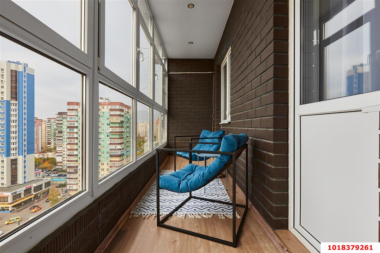 Фото №12: 2-комнатная квартира 55&nbsp;м², 13/16&nbsp;эт. - Краснодар, Прикубанский внутригородской округ, Панорама, мкр. ЖК Флотилия, ул. имени 40-летия Победы, 178к1