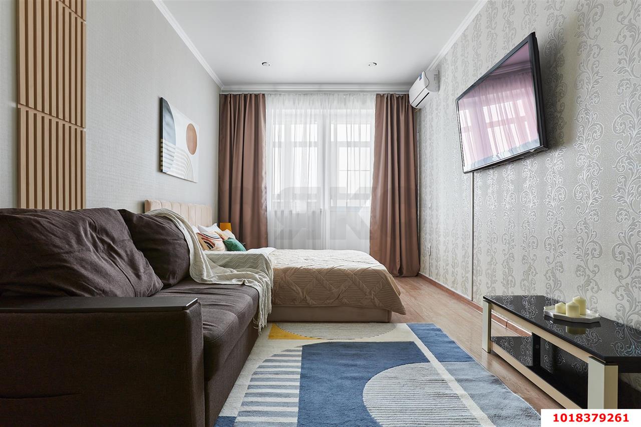 Фото №2: 2-комнатная квартира 55&nbsp;м², 13/16&nbsp;эт. - Краснодар, Прикубанский внутригородской округ, Панорама, мкр. ЖК Флотилия, ул. имени 40-летия Победы, 178к1