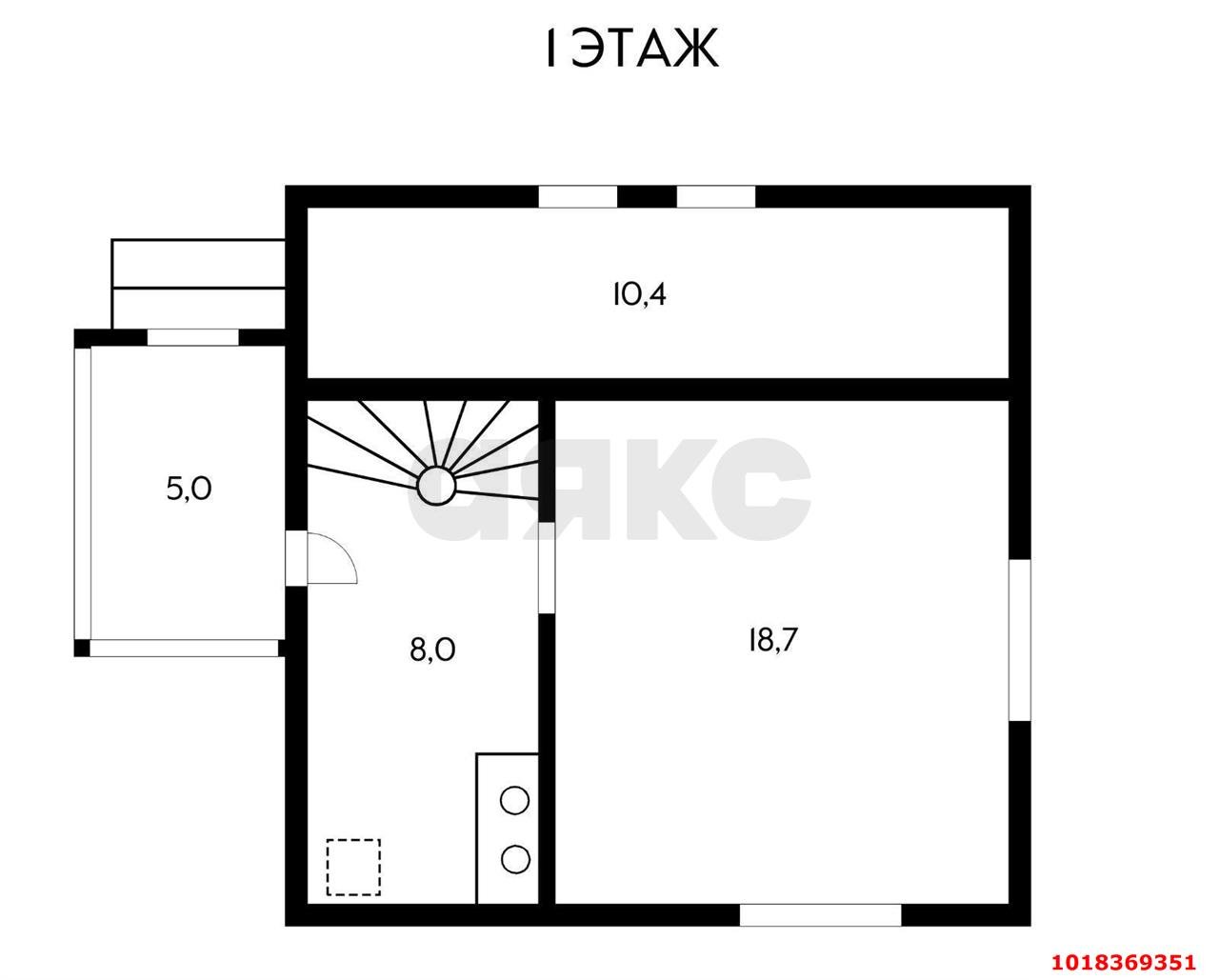 Фото №10: Дом 61&nbsp;м² + 3.1&nbsp;сот., 2&nbsp;эт. - Елизаветинская, Прикубанский внутригородской округ, ст Росинка, ул. Малиновая, 149