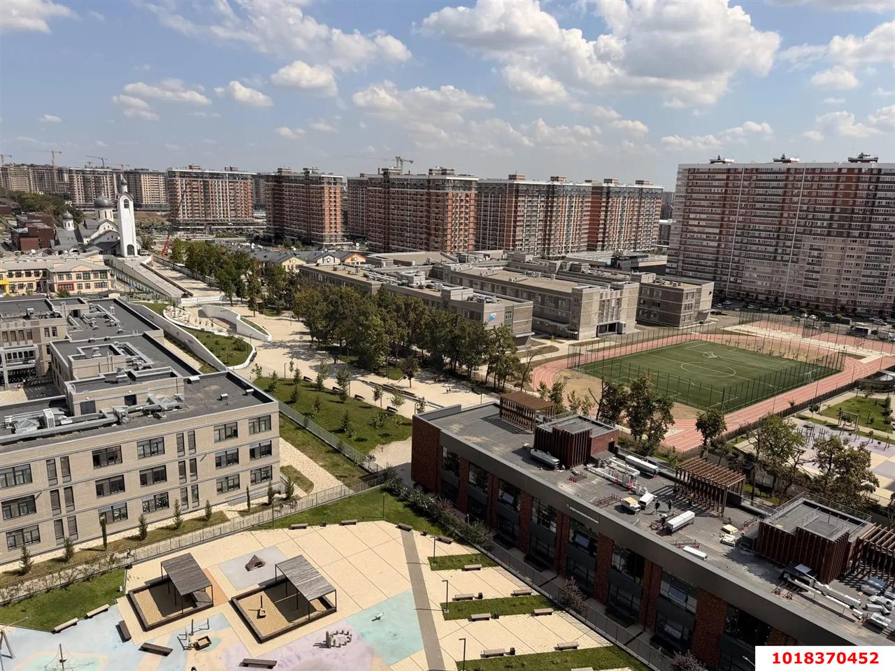 Фото №13: 1-комнатная квартира 52&nbsp;м², 15/17&nbsp;эт. - Краснодар, Прикубанский внутригородской округ, мкр. жилой комплекс Самолёт-4, ул. Ивана Беличенко, 89