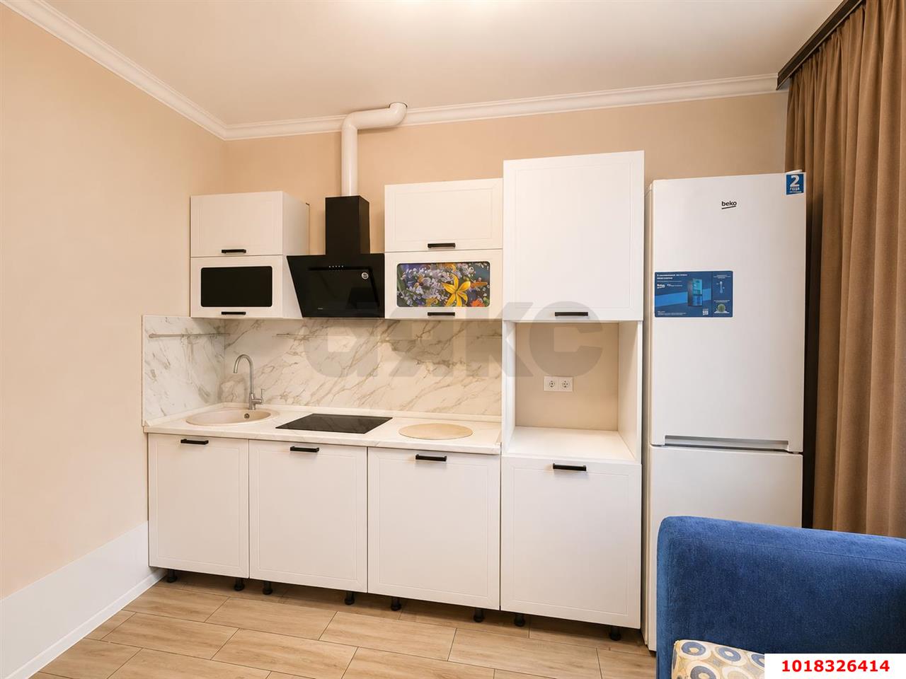 Фото №2: 2-комнатная квартира 43&nbsp;м², 1/16&nbsp;эт. - Краснодар, Прикубанский внутригородской округ, мкр. жилой комплекс Самолёт, ул. Западный Обход, 39/2к2