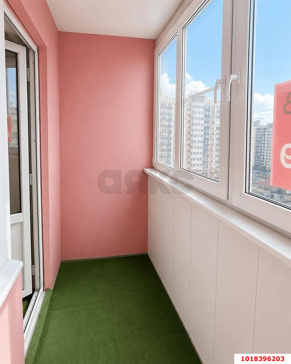 Фото №5: 1-комнатная квартира 36&nbsp;м², 11/16&nbsp;эт. - Краснодар, Западный внутригородской округ, мкр. Юбилейный, ул. Рождественская набережная, 35