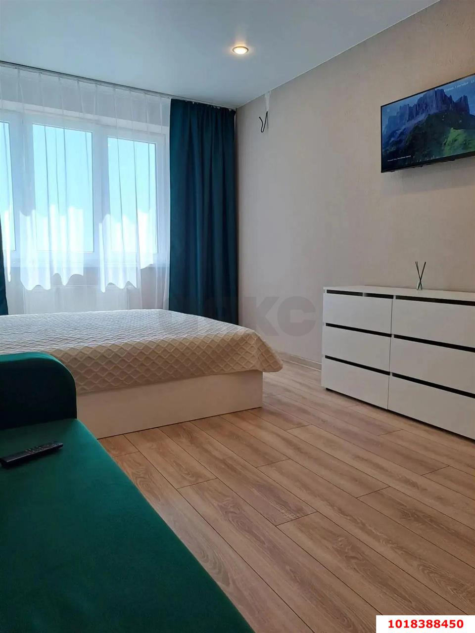 Фото №10: 1-комнатная квартира 33&nbsp;м², 15/19&nbsp;эт. - Краснодар, Прикубанский внутригородской округ, жилой комплекс Аксиома, мкр. Догма Парк, ул. Марины Цветаевой, 17к2