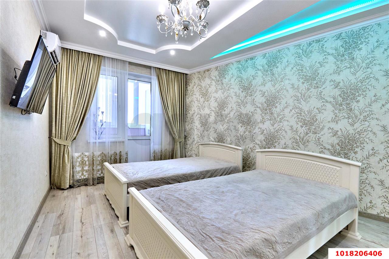 Фото №7: 2-комнатная квартира 102&nbsp;м², 4/25&nbsp;эт. - Краснодар, Центральный внутригородской округ, Черёмушки, мкр. ЖК Солнечный Остров, ул. Кубанская, 58