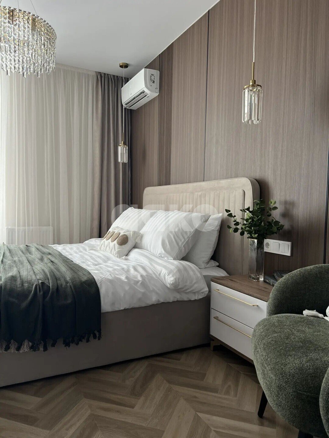 Фото №5: 2-комнатная квартира 60&nbsp;м², 10/17&nbsp;эт. - Анапа, Парковый, мкр. жилой комплекс Парковый, ул. Парковая, 79к1