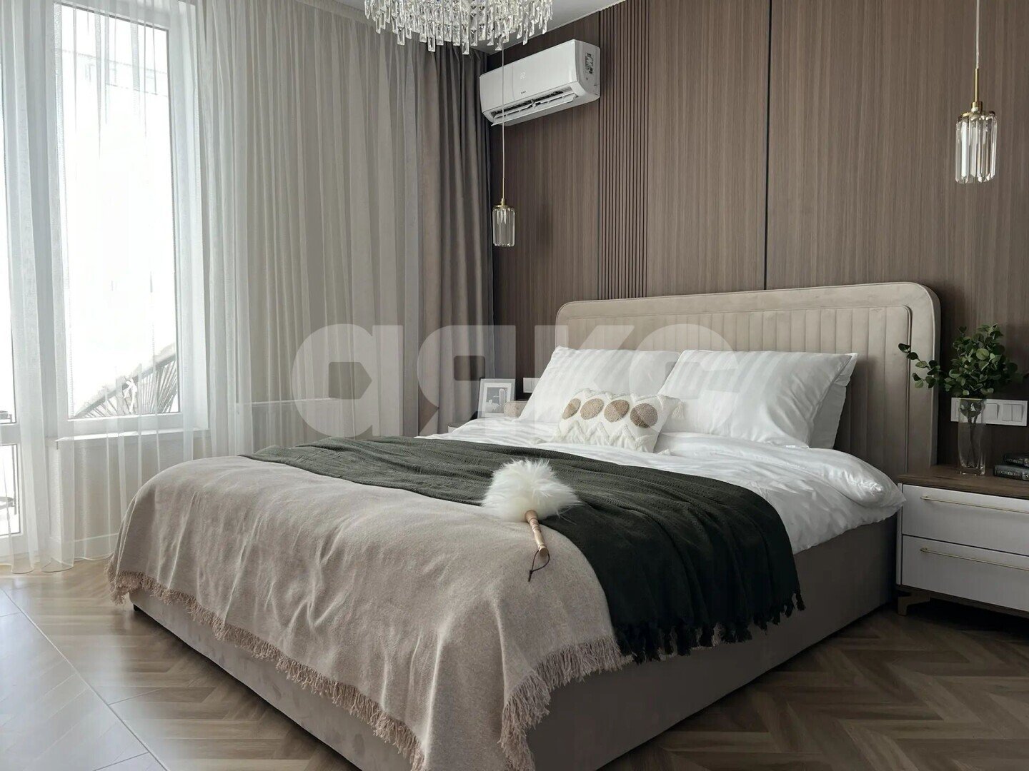 Фото №1: 2-комнатная квартира 60&nbsp;м², 10/17&nbsp;эт. - Анапа, Парковый, мкр. жилой комплекс Парковый, ул. Парковая, 79к1