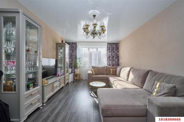 Фото №1: 3-комнатная квартира 90 м², 16/17 эт. - Краснодар, мкр. 9-й километр, пр-д Репина, 1