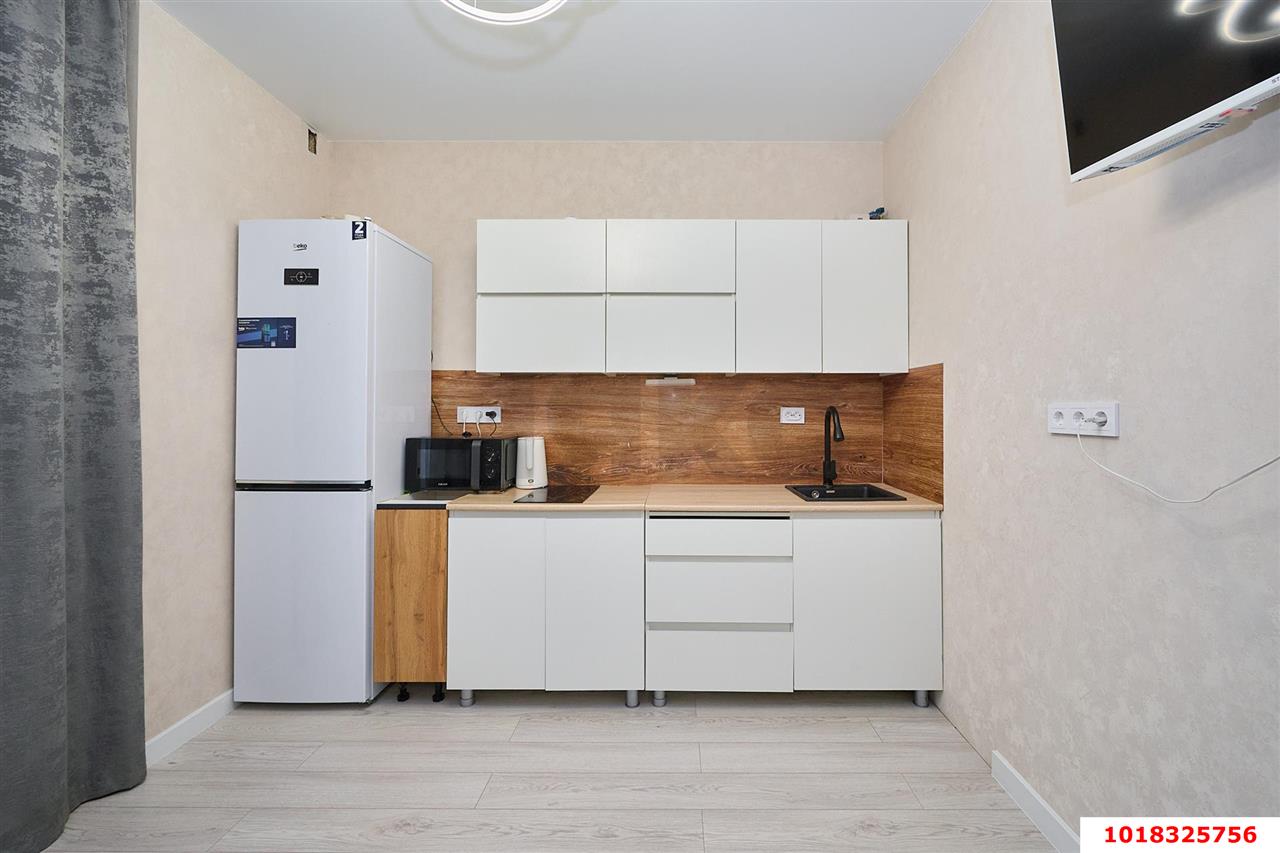 Фото №3: 1-комнатная квартира 38&nbsp;м², 13/16&nbsp;эт. - Краснодар, Прикубанский внутригородской округ, городской квартал Левада, мкр. Плодородный-2, ул. Константиновская, 5