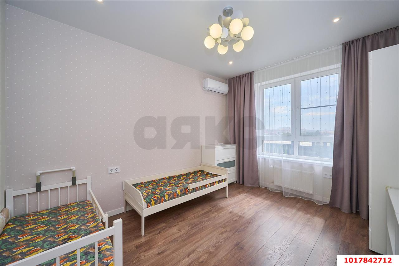 Фото №7: 3-комнатная квартира 60&nbsp;м², 5/16&nbsp;эт. - Краснодар, Прикубанский внутригородской округ, Калинино, Завод Радиоизмерительных Приборов, мкр. ЖК Lime, ул. 2-я Российская, 162
