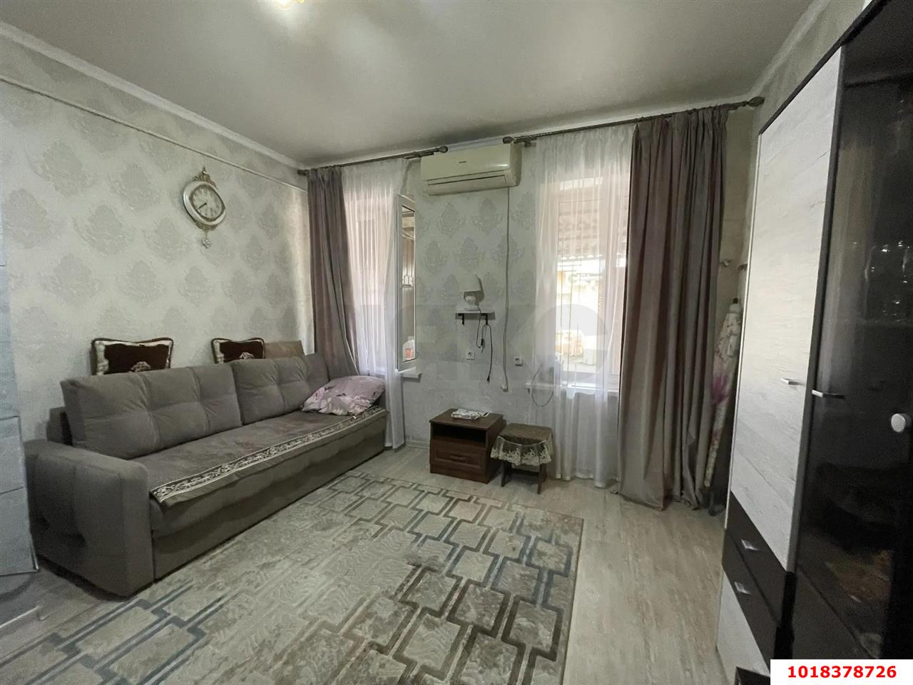 Фото №2: 1-комнатная квартира 30&nbsp;м², 1/2&nbsp;эт. - Краснодар, Центральный внутригородской округ, мкр. Центральный, ул. Митрофана Седина, 73