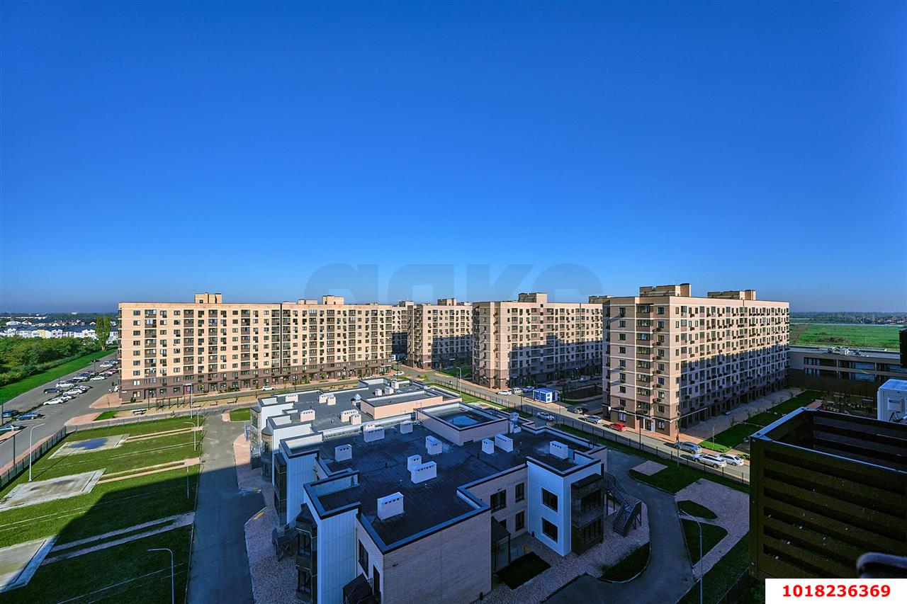 Фото №9: 1-комнатная квартира 39&nbsp;м², 5/9&nbsp;эт. - Краснодар, Прикубанский внутригородской округ, мкр. жилой комплекс Новые Сезоны, ул. Скандинавская, 1сА