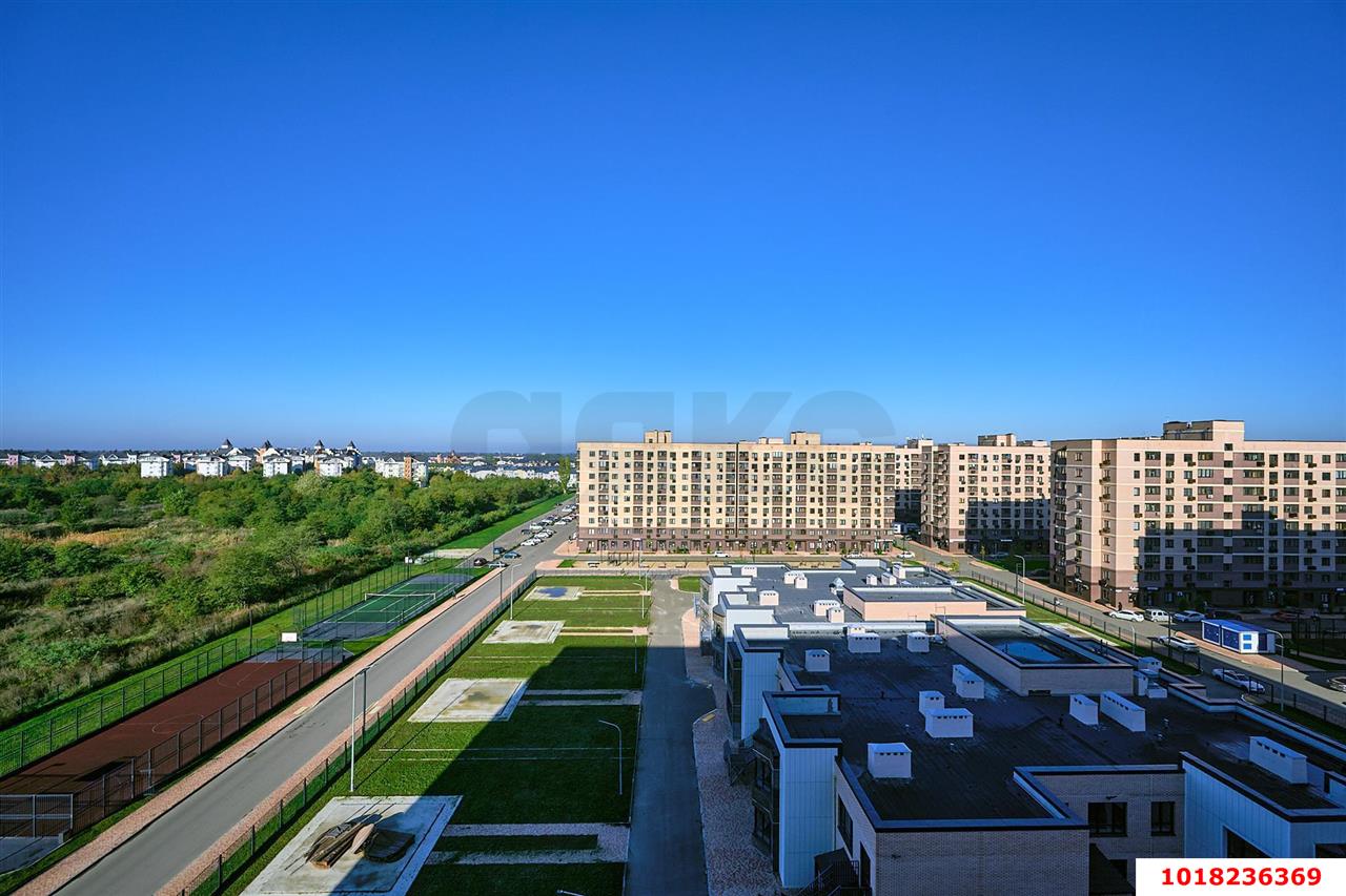 Фото №10: 1-комнатная квартира 39&nbsp;м², 5/9&nbsp;эт. - Краснодар, Прикубанский внутригородской округ, мкр. жилой комплекс Новые Сезоны, ул. Скандинавская, 1сА