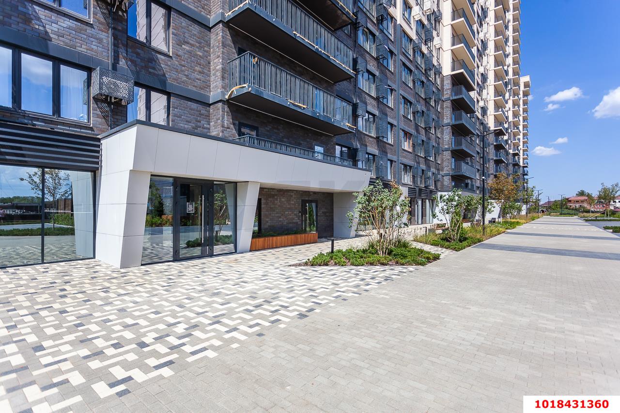 Фото №6: 1-комнатная квартира 38&nbsp;м², 9/16&nbsp;эт. - Краснодар, Центральный внутригородской округ, мкр. Черёмушки, ул. Обрывная, 132/1к21