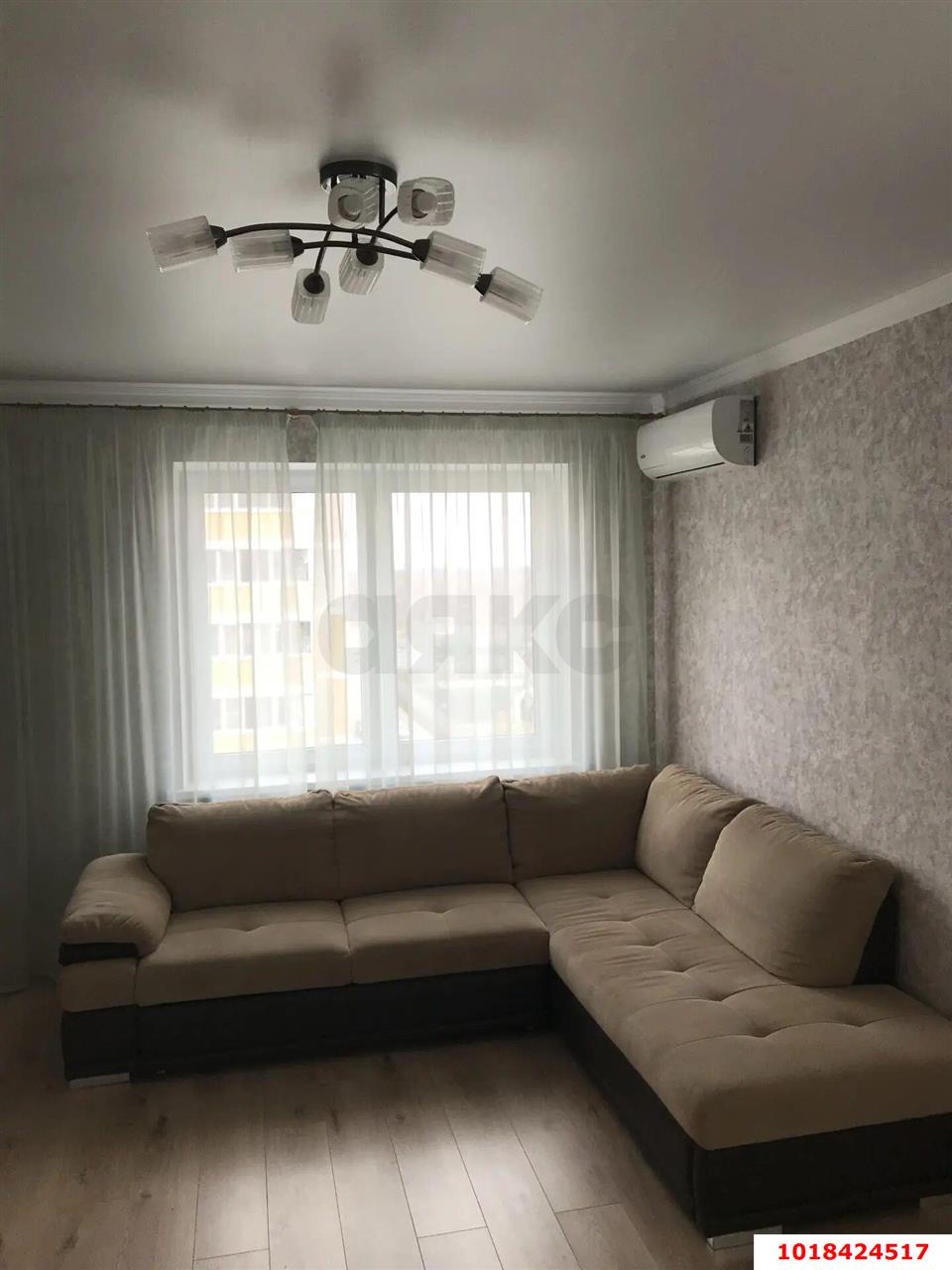 Фото №2: 1-комнатная квартира 43&nbsp;м², 6/8&nbsp;эт. - Краснодар, Прикубанский внутригородской округ, Славянский, мкр. Светлоград, ул. Красных Партизан, 1/4к12