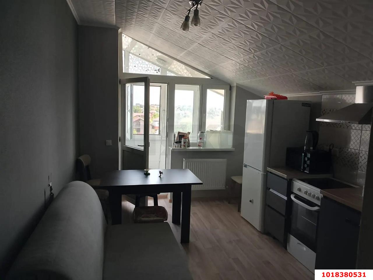 Фото №2: 1-комнатная квартира 40&nbsp;м², 5/5&nbsp;эт. - Ленина, Карасунский внутригородской округ, квартал Буренка, мкр. территория ДНТ Виктория, ул. Прохладная, 131