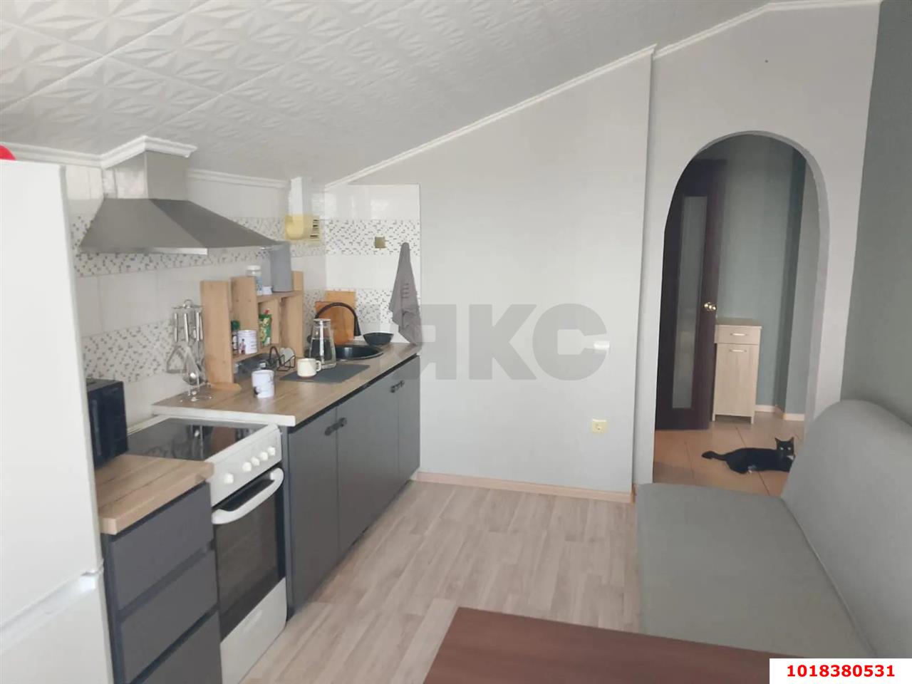 Фото №5: 1-комнатная квартира 40&nbsp;м², 5/5&nbsp;эт. - Ленина, Карасунский внутригородской округ, квартал Буренка, мкр. территория ДНТ Виктория, ул. Прохладная, 131