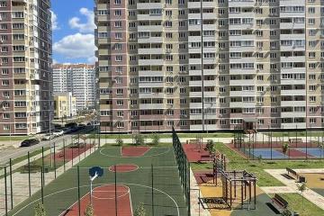 Фото №1: 1-комнатная квартира 35 м², 3/16 эт. - Краснодар, мкр. ЖК Бауинвест, ул. Героев-Разведчиков, 11/3