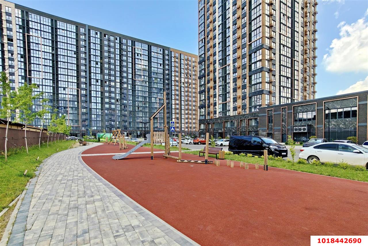 Фото №6: 1-комнатная квартира 43&nbsp;м², 3/21&nbsp;эт. - Краснодар, Прикубанский внутригородской округ, мкр. Образцово, ул. Штурвальная, 8
