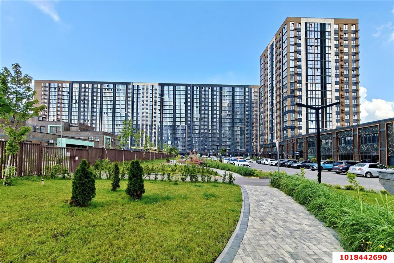 Фото №5: 1-комнатная квартира 43&nbsp;м², 3/21&nbsp;эт. - Краснодар, Прикубанский внутригородской округ, мкр. Образцово, ул. Штурвальная, 8