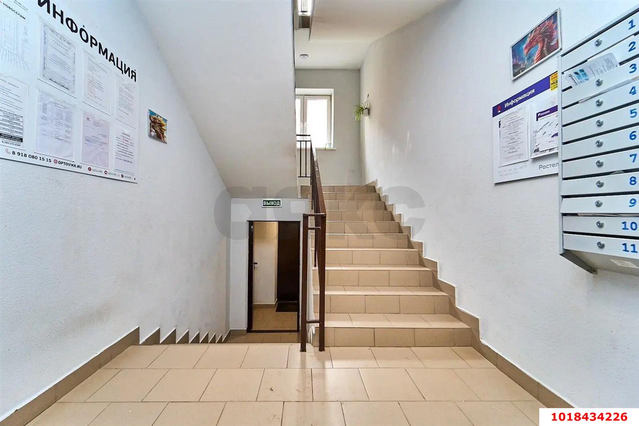 Фото №9: 1-комнатная квартира 35&nbsp;м², 4/5&nbsp;эт. - Краснодар, мкр. Прикубанский внутригородской округ, ул. имени В.М. Комарова, 106Бк5
