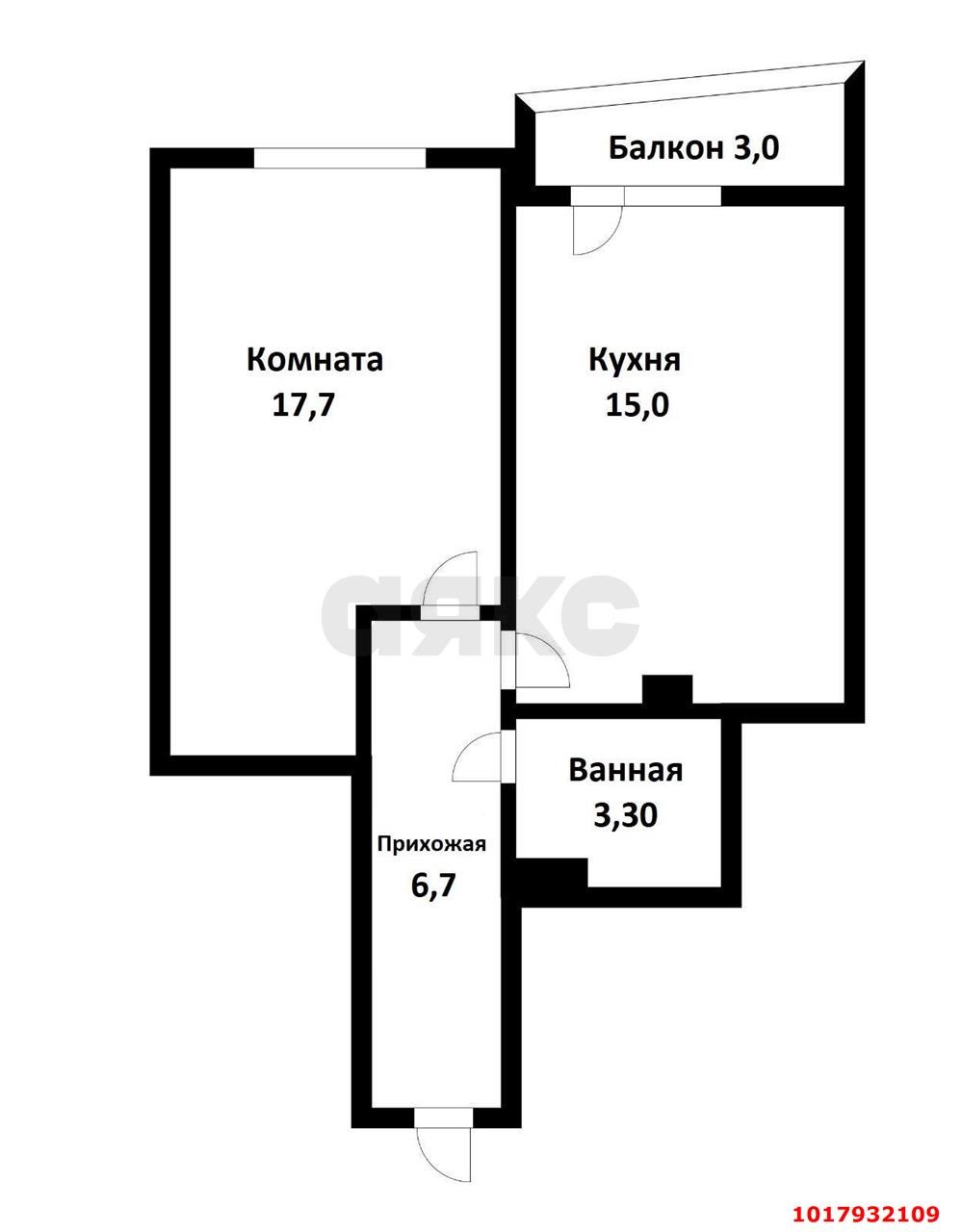 Фото №2: 1-комнатная квартира 45&nbsp;м², 17/18&nbsp;эт. - Краснодар, Карасунский внутригородской округ, ЖК Восток, ж/м Пашковский, ул. Лавочкина, 19