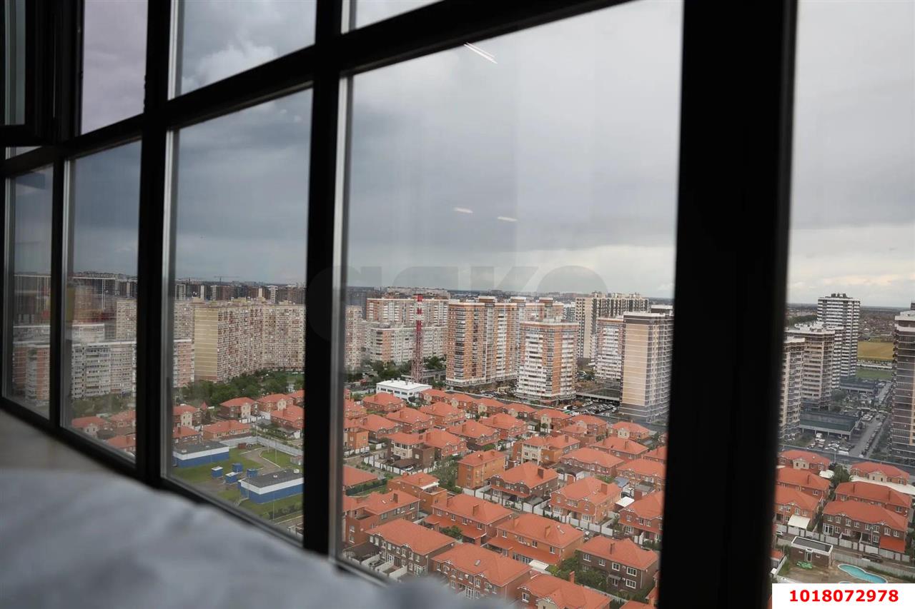 Фото №3: 2-комнатная квартира 77&nbsp;м², 24/24&nbsp;эт. - Краснодар, Прикубанский внутригородской округ, мкр. Любимово, ул. Кирилла Россинского