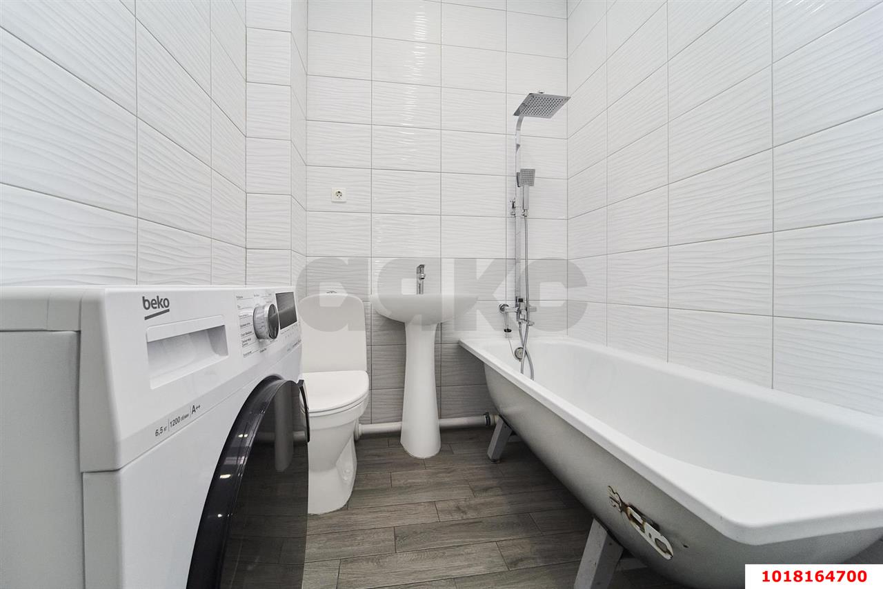 Фото №5: 1-комнатная квартира 42&nbsp;м², 10/16&nbsp;эт. - Краснодар, Прикубанский внутригородской округ, мкр. жилой комплекс Самолёт-2, ул. Западный Обход, 57к3