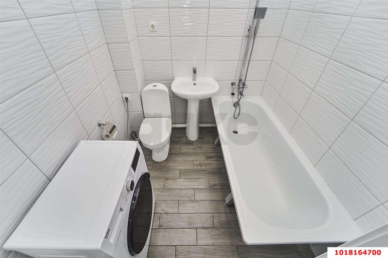 Фото №6: 1-комнатная квартира 42&nbsp;м², 10/16&nbsp;эт. - Краснодар, Прикубанский внутригородской округ, мкр. жилой комплекс Самолёт-2, ул. Западный Обход, 57к3
