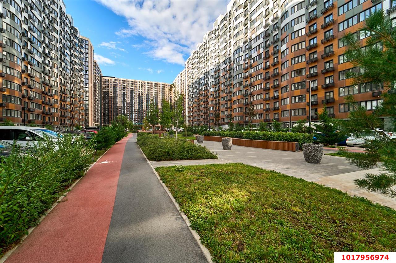 Фото №12: 1-комнатная квартира 43&nbsp;м², 8/16&nbsp;эт. - Краснодар, Прикубанский внутригородской округ, мкр. ЖК Хорошая Погода, ул. Кирилла Россинского, 3/1