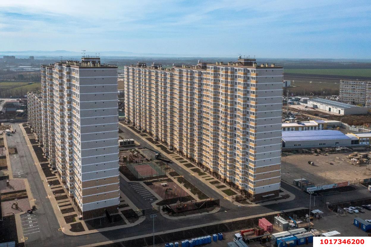 Фото №13: 1-комнатная квартира 26&nbsp;м², 17/19&nbsp;эт. - Краснодар, Прикубанский внутригородской округ, Славянский, мкр. Светлоград, ул. Красных Партизан, 1/4к15