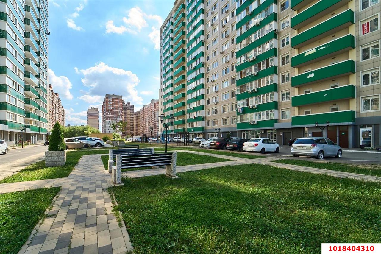 Фото №13: 2-комнатная квартира 75&nbsp;м², 10/17&nbsp;эт. - Краснодар, Карасунский внутригородской округ, ЖК Грин Парк, мкр. Участок № 35, ул. имени Дмитрия Благоева, 29к2