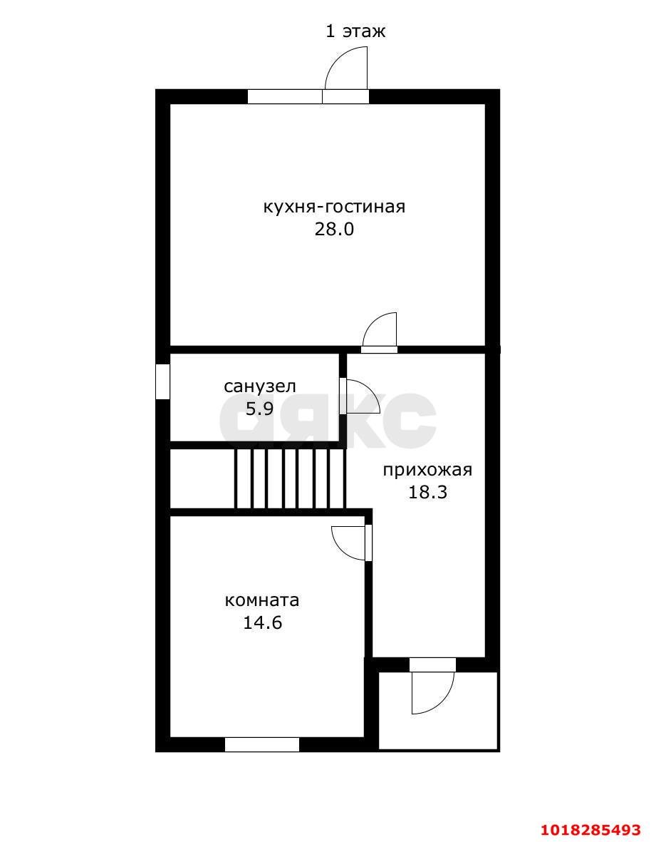 Фото №5: Дом 141&nbsp;м² + 3.52&nbsp;сот., 2&nbsp;эт. - Южный, п. коттеджный  Знание, пер. 1-й Черноморский, 46