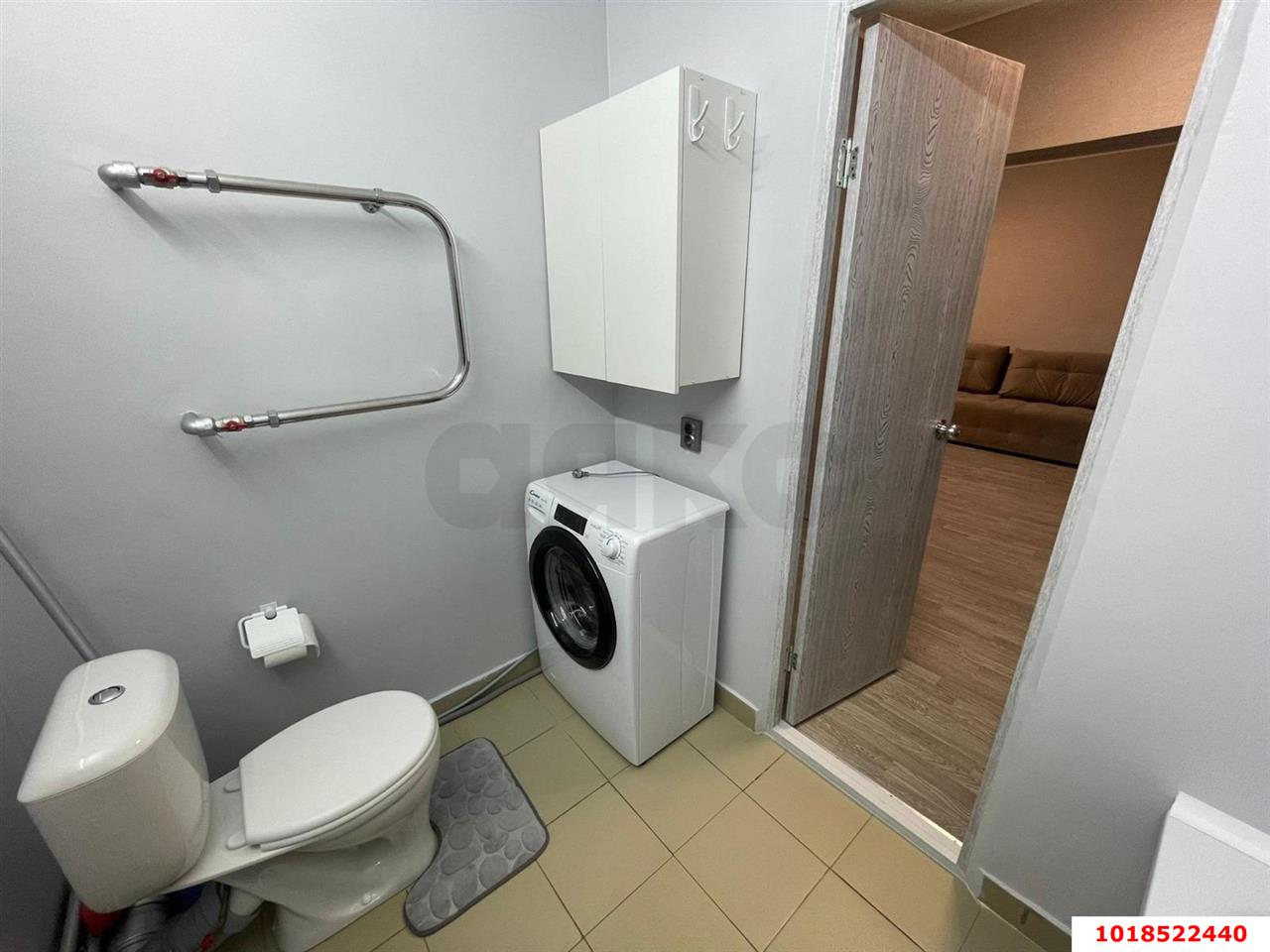 Фото №8: 1-комнатная квартира 44&nbsp;м², 9/16&nbsp;эт. - Краснодар, Прикубанский внутригородской округ, мкр. жилой комплекс Мой Город, ул. Западный Обход, 39/1к7