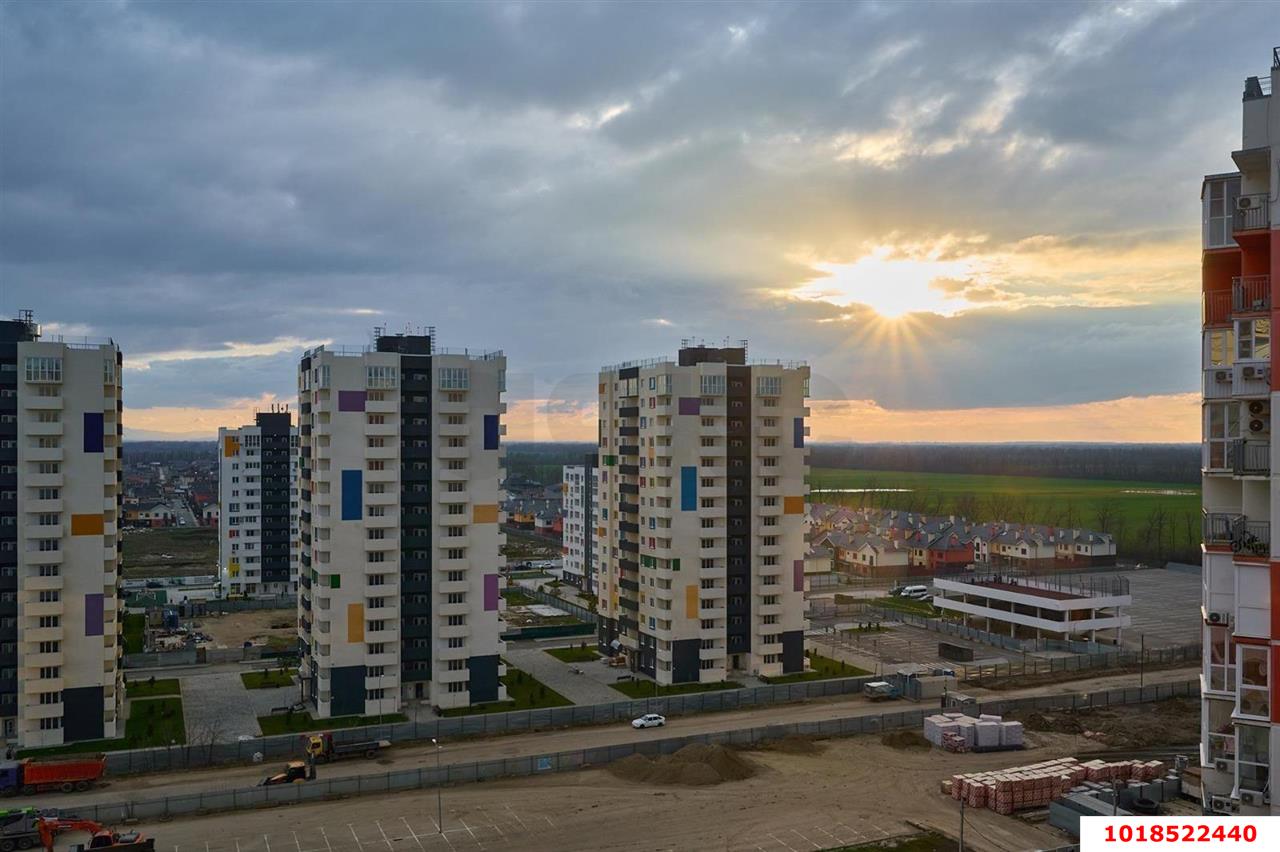 Фото №9: 1-комнатная квартира 44&nbsp;м², 9/16&nbsp;эт. - Краснодар, Прикубанский внутригородской округ, мкр. жилой комплекс Мой Город, ул. Западный Обход, 39/1к7