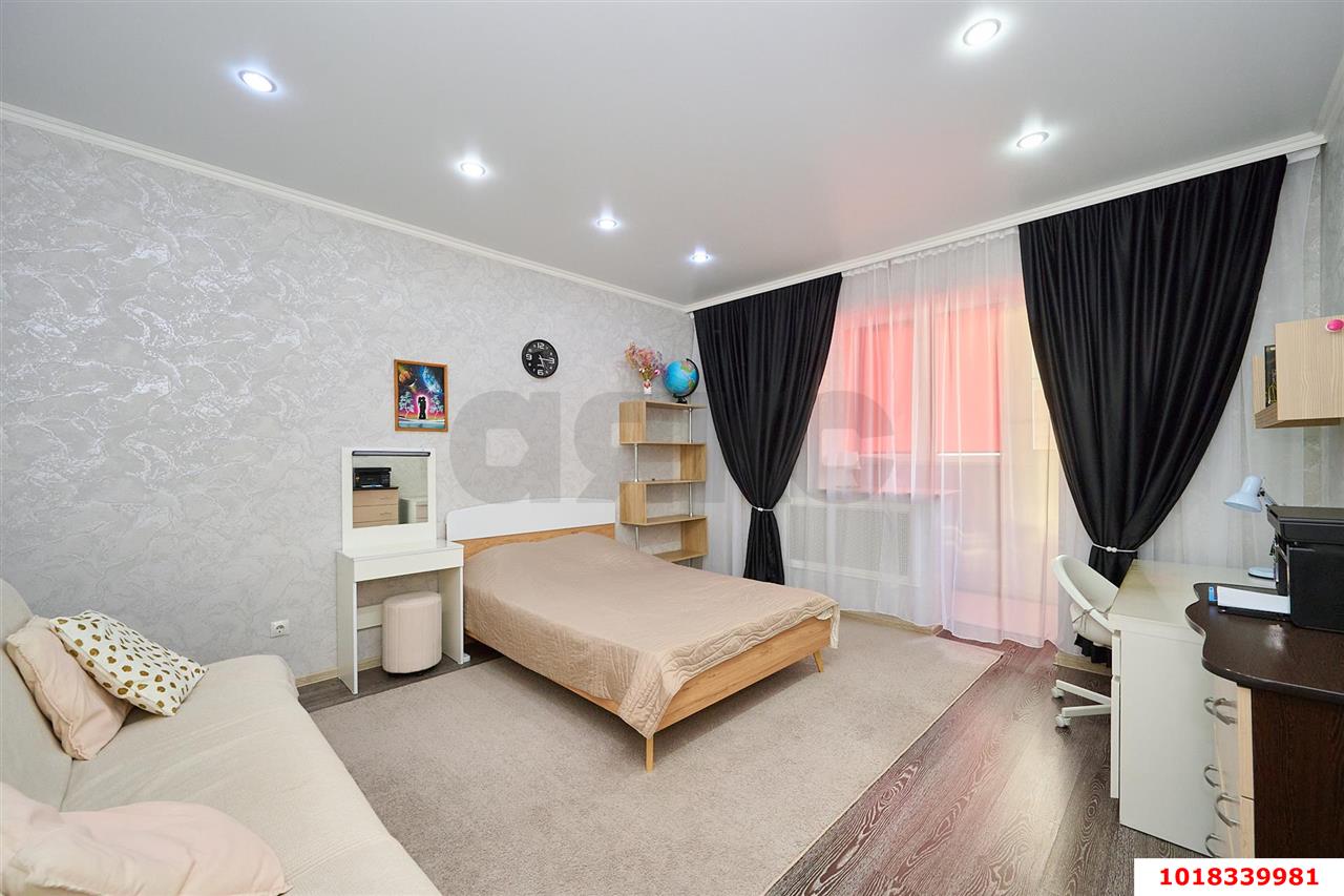 Фото №15: 3-комнатная квартира 90&nbsp;м², 15/18&nbsp;эт. - Краснодар, Прикубанский внутригородской округ, Фестивальный, Солнечный, мкр. ЖК Екатеринодар, пр-кт Константина Образцова, 6/1