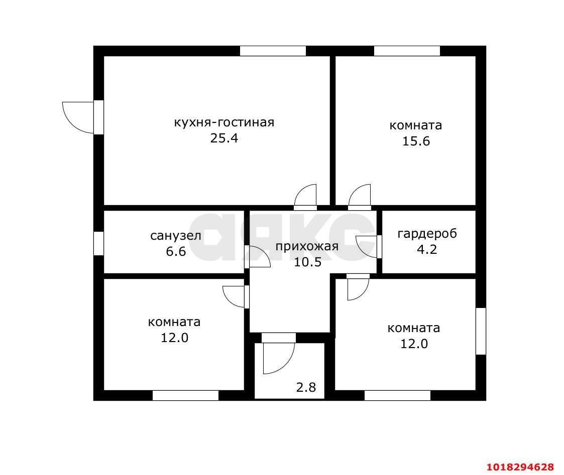 Фото №20: Дом 90&nbsp;м² + 3.2&nbsp;сот., 1&nbsp;эт. - Энем, ул. Натухаевская